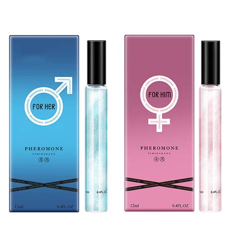 pheromone perfume to attract females.